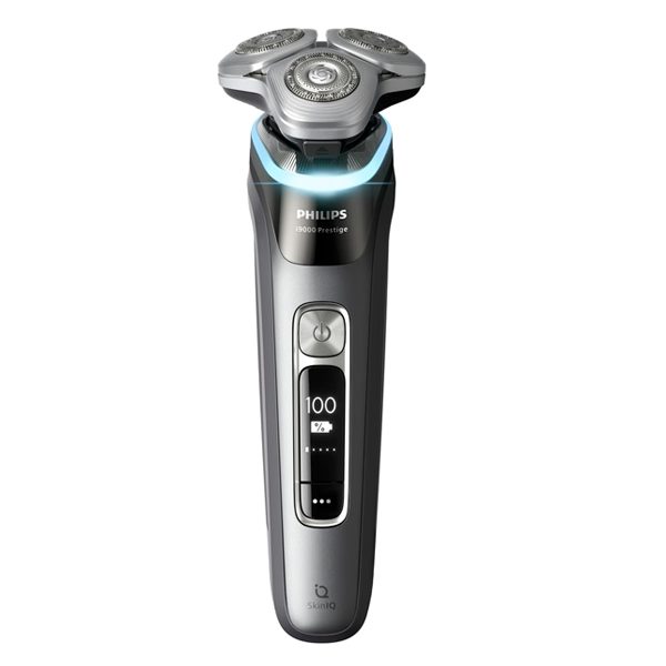 ماشین اصلاح موی صورت شارژی فیلیپس مدل XP9202/10 با تیغه تیتانیوم پیشرفته، ضد آب، استفاده خشک و مرطوب، شارژ سریع، نمایشگر میزان شارژ، قابلیت اصلاح با شماره صفر، باتری لیتیوم یون