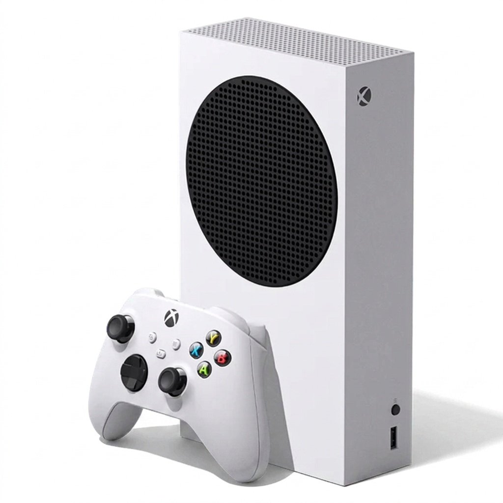 کنسول بازی مایکروسافت مدل Xbox Series S ظرفیت ۵۰۰ گیگابایت به همراه کارت طلایی نصب بازی