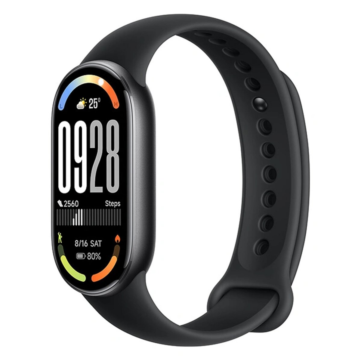 مچبند هوشمند ۴۶ میلیمتری شیائومی مدل Smart Band 10 با بند سیلیکونی